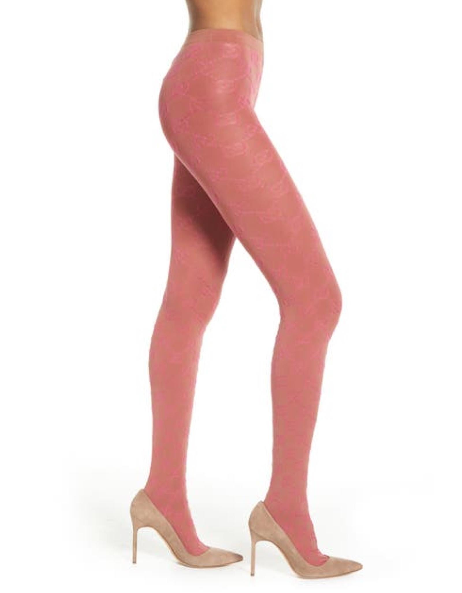Gucci pink GG motif tulle tight/stockings featuring an elasticated waistband, a stretch fit and a GG pattern all-over.

COLOR: Pink
MATERIAL: 39% polyamide, 8% Elastan, Polypropylene 53%
SIZE: Small
ITEM CODE: 600467
COMES WITH: Box, original