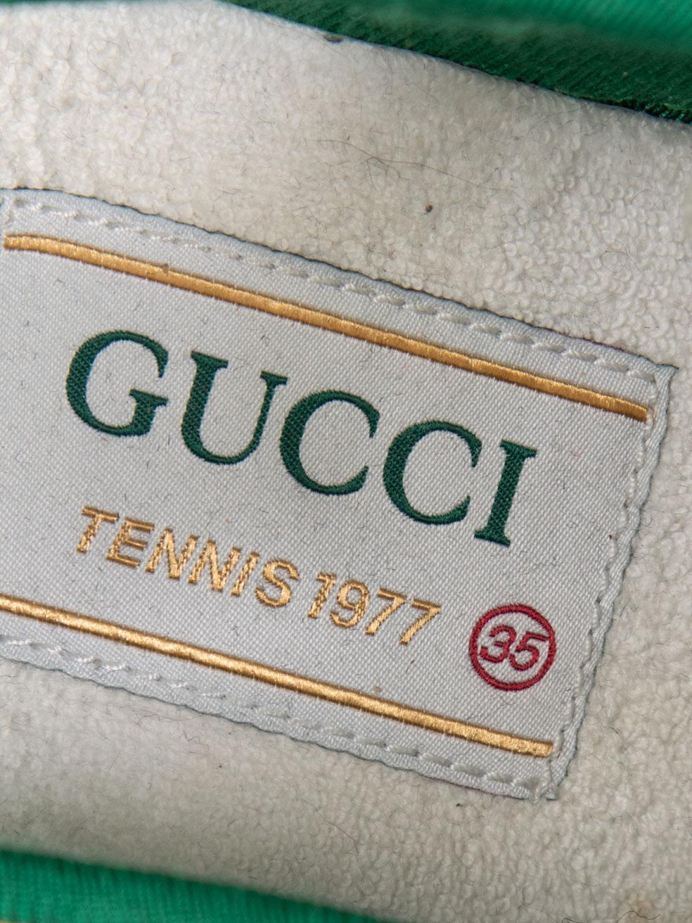 Gucci GG Pattern Tennis 1977 Trainers Size IT 35 For Sale 1