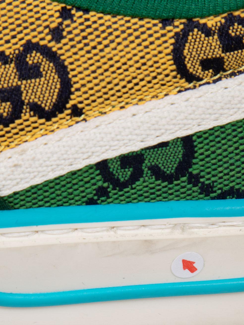 Gucci GG Pattern Tennis 1977 Trainers Size IT 35 For Sale 2