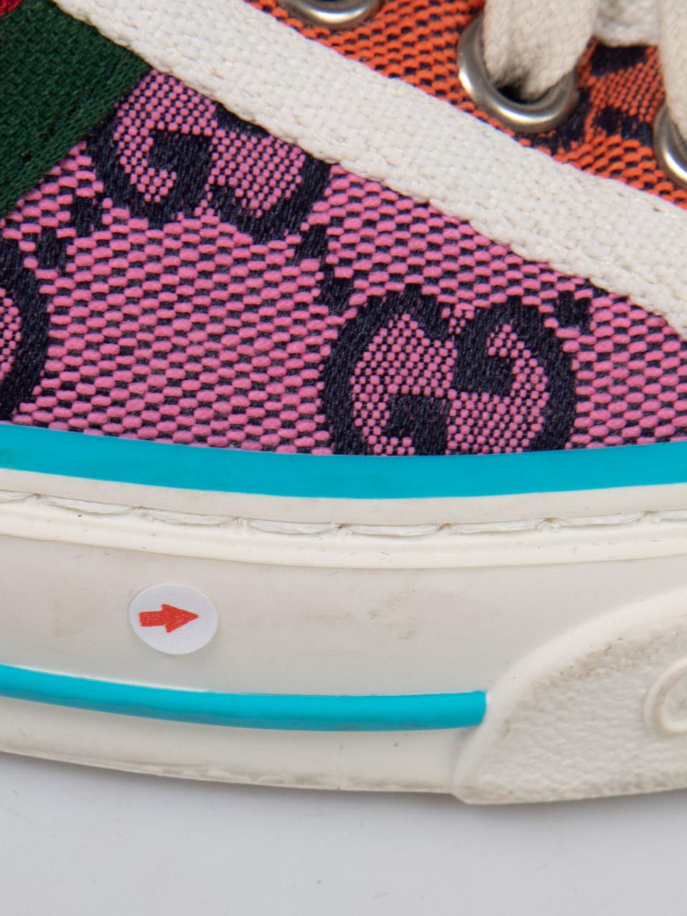 Gucci GG Pattern Tennis 1977 Trainers Size IT 35 For Sale 4