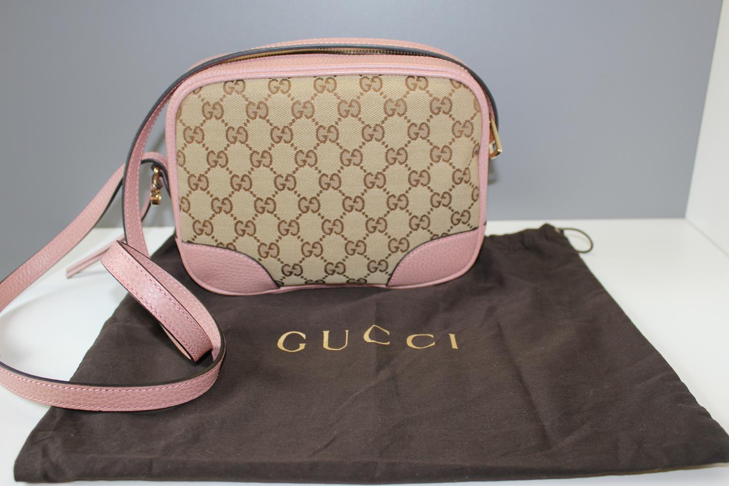 Gucci GG Pink Crossbody Bag 2