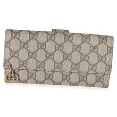 Gucci GG Plus Monogram GG Pierce Long Trifold Wallet