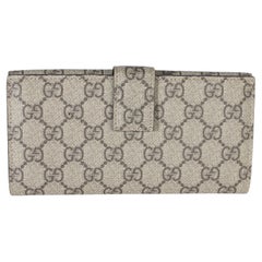 Gucci GG Plus Monogram GG Pierce Long Trifold Wallet