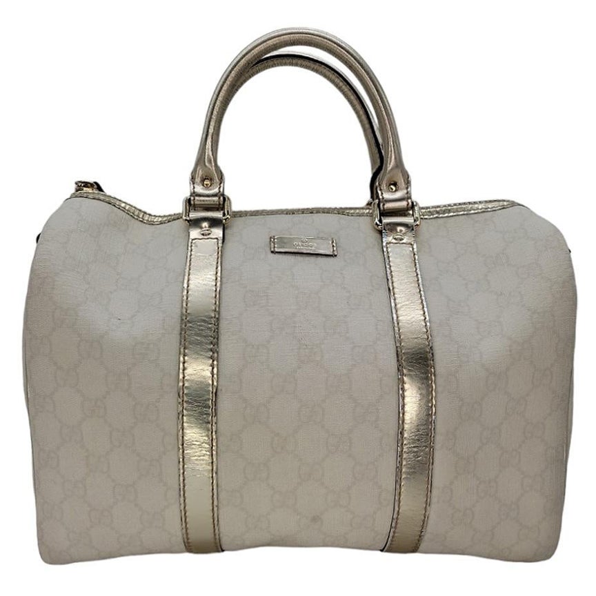 Gucci GG Plus Monogram Medium Boston Tasche