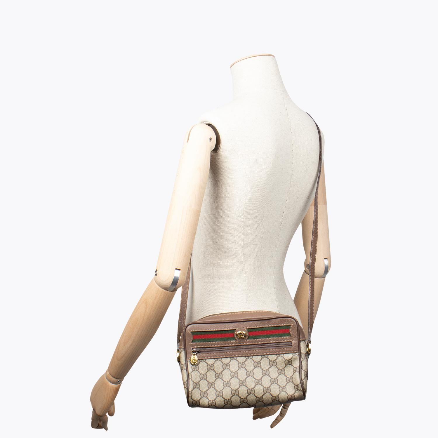 Gucci GG Plus Ophidia Crossbody Bag For Sale 8