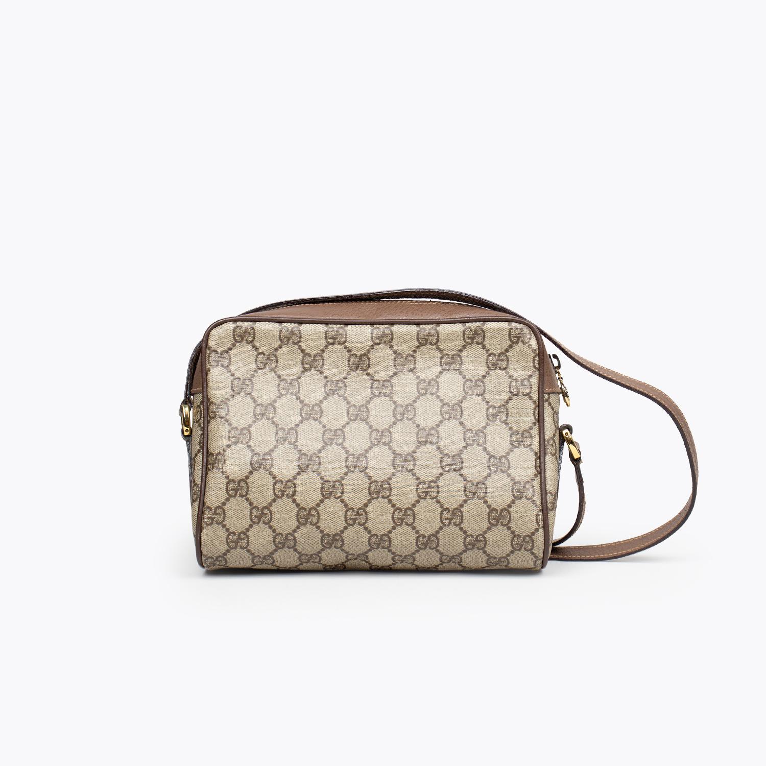 Brown Gucci GG Plus Ophidia Crossbody Bag For Sale