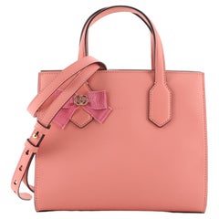 Gucci GG Ribbon Tote Leder klein