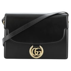 Gucci GG Ring Shoulder Bag Leather Medium