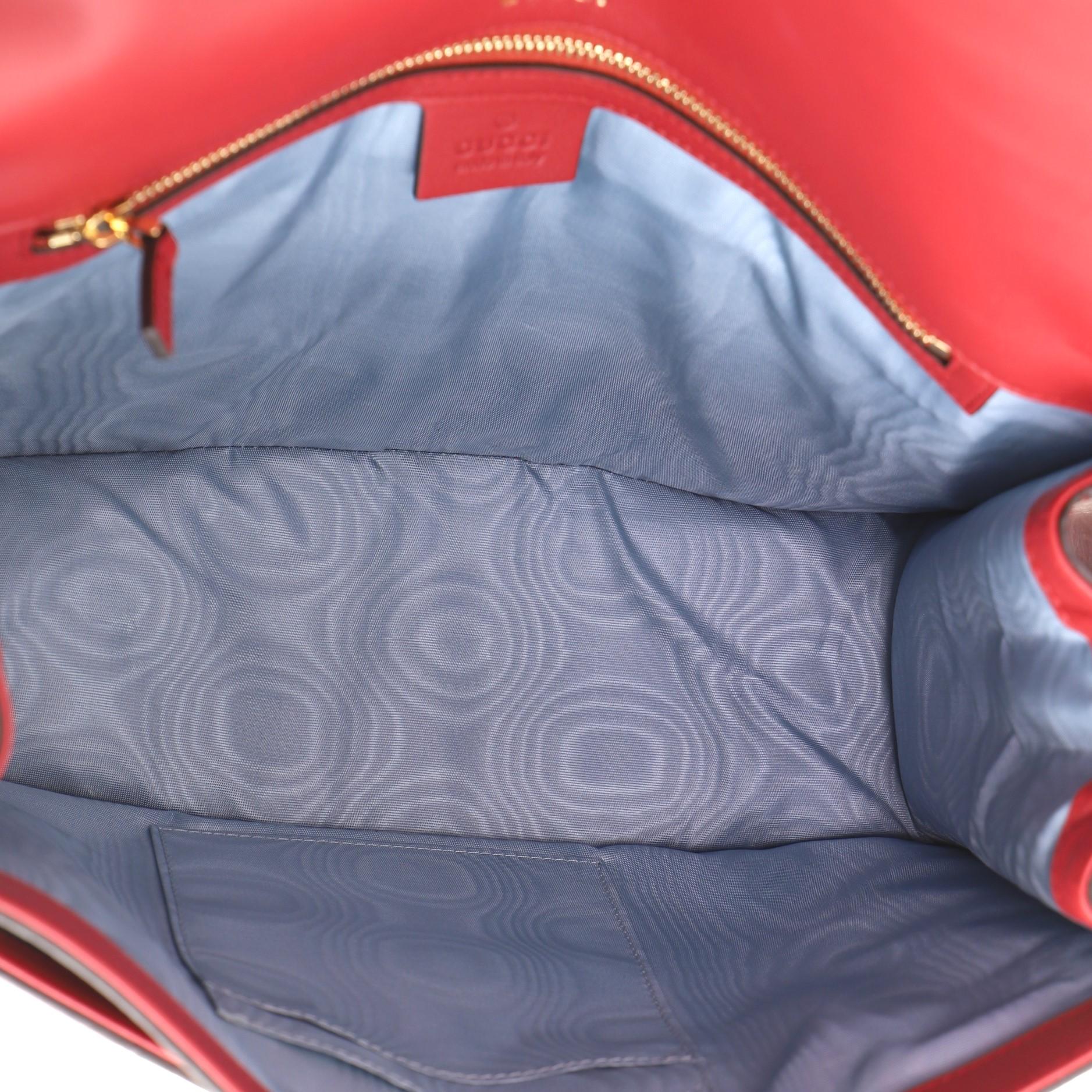 Women's or Men's Gucci GG Ring Shoulder Bag Python Medium For Sale