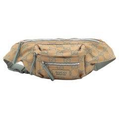 Gucci GG Ripstop Nylon Belt Bag Khaki