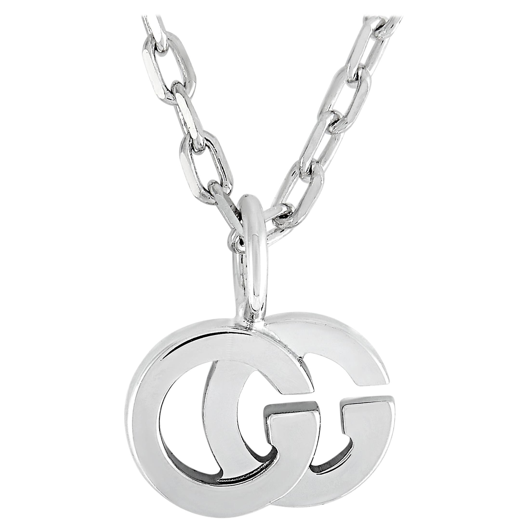 Gucci GG Running 18 Karat White Gold 