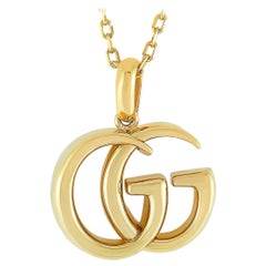 Gucci GG Running 18 Karat Yellow Gold Necklace