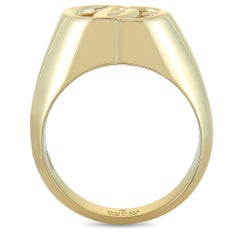 Gucci GG Running 18 Karat Yellow Gold Ring