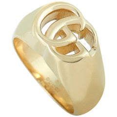 Gucci GG Running 18 Karat Yellow Gold Ring