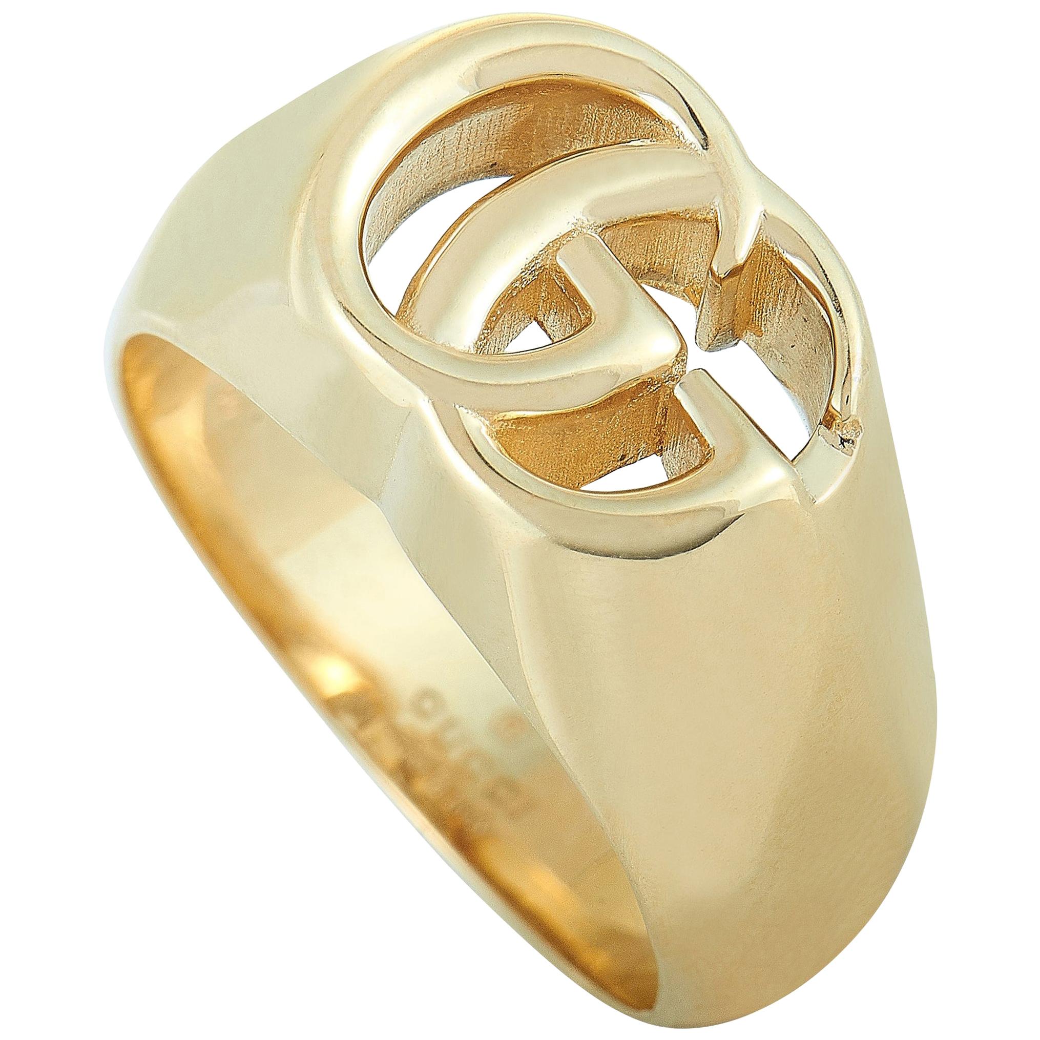 Gucci Yellow Gold Rings - 23 For Sale on 1stDibs