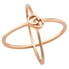 Gucci GG Laufsteg Criss-cross Ring YBC702344001