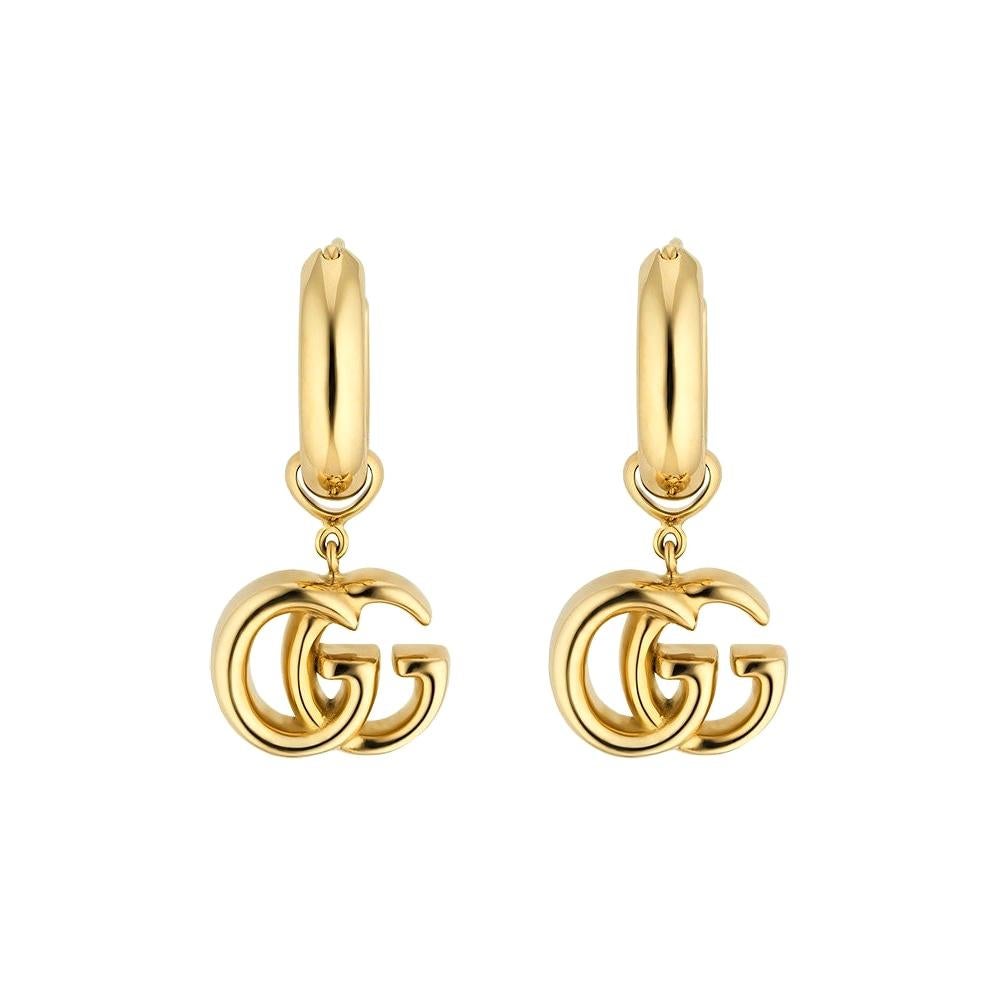 Gucci GG Running Gold Drop Earrings - YBD582017001