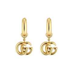 Pendientes de gota de oro Gucci GG Running - YBD582017001