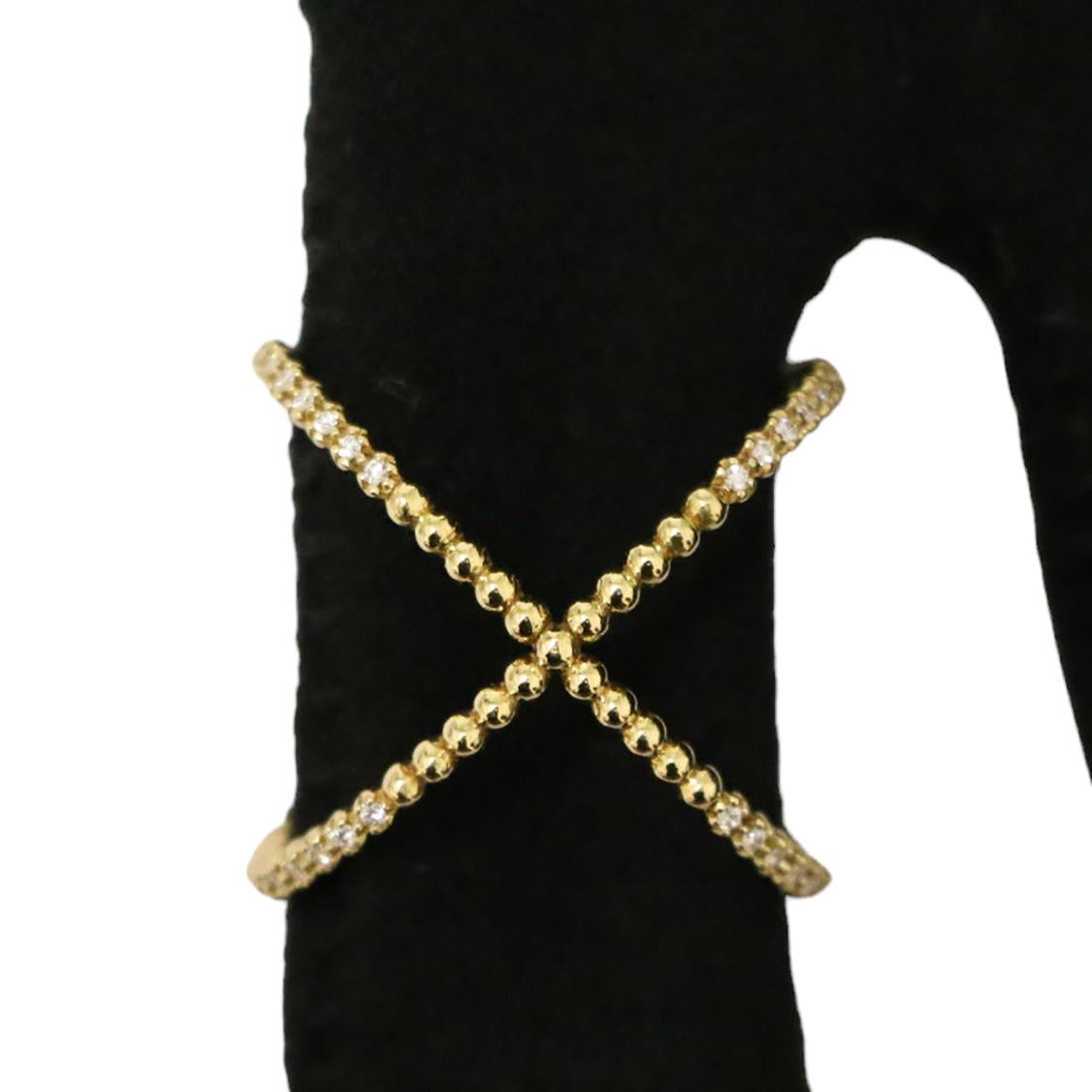 Gucci GG Laufsteg-Ring (Rundschliff) im Angebot