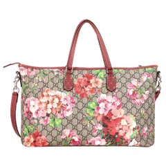 Gucci GG Supreme Blooms Convertible Tote Bag