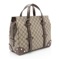 Gucci GG Supreme Buckle Small Tote