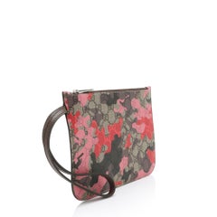 Gucci GG Supreme Camouflage Pochette
