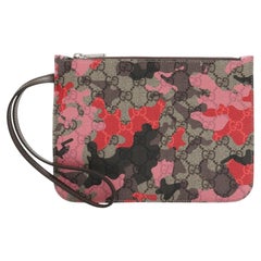 Gucci GG Supreme Camouflage Pochette