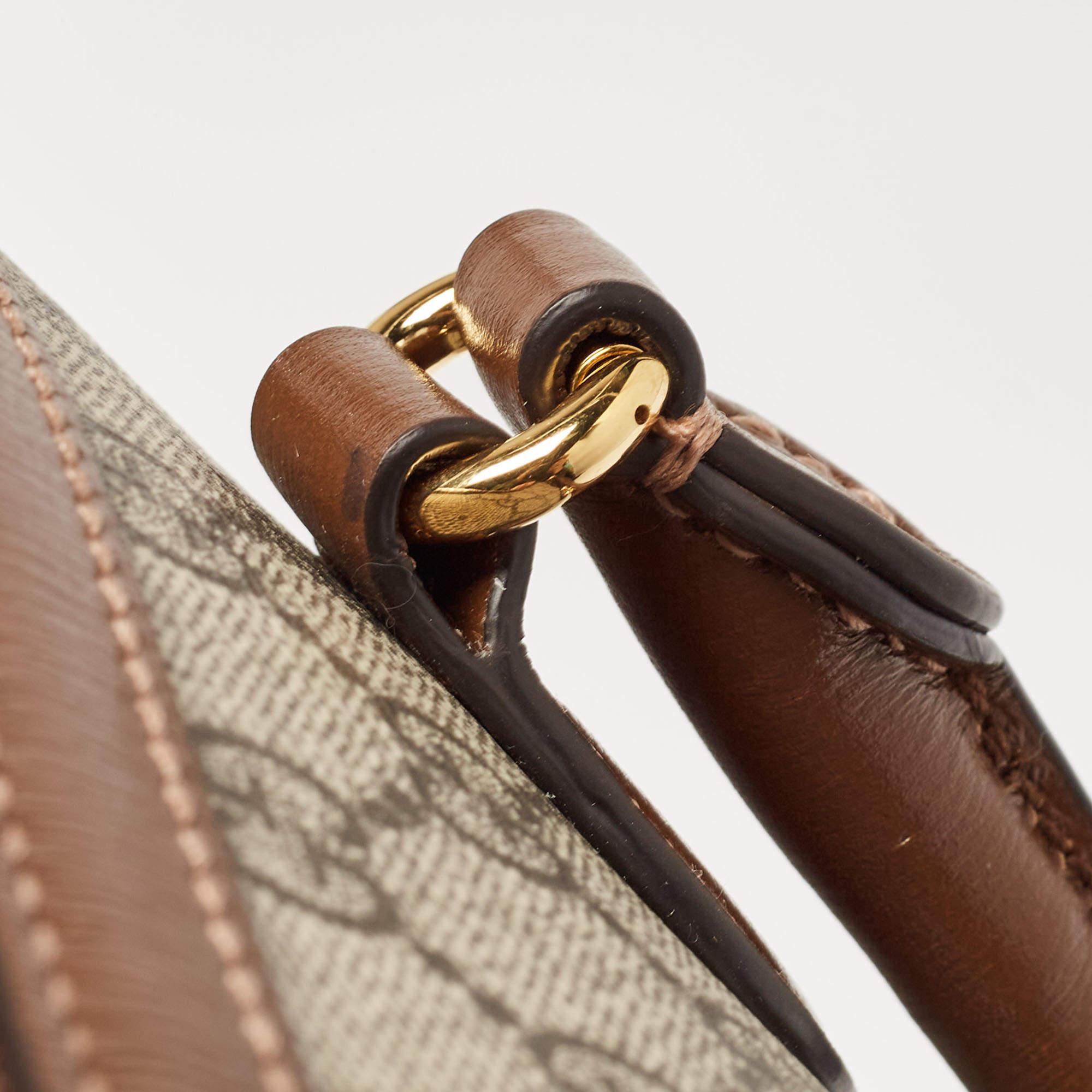 Women's Gucci  GG Supreme Canvas and Leather Horsebit 1955 Duffel Bag