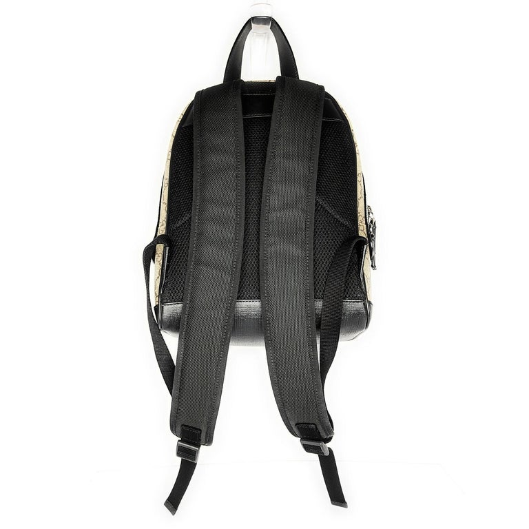 GUCCI GG Supreme Monogram Small Eden Day Backpack Black | FASHIONPHILE