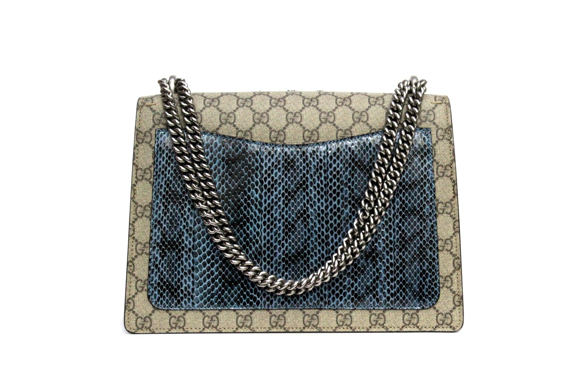 Gucci GG Supreme Canvas Limited Edition Dionysus Bag In Excellent Condition In Torre Del Greco, IT