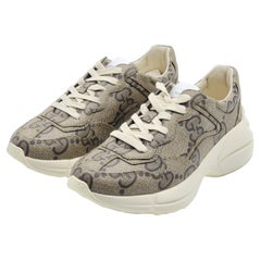 Gucci GG Supreme Canvas Men's 100 Rhyton Sneaker