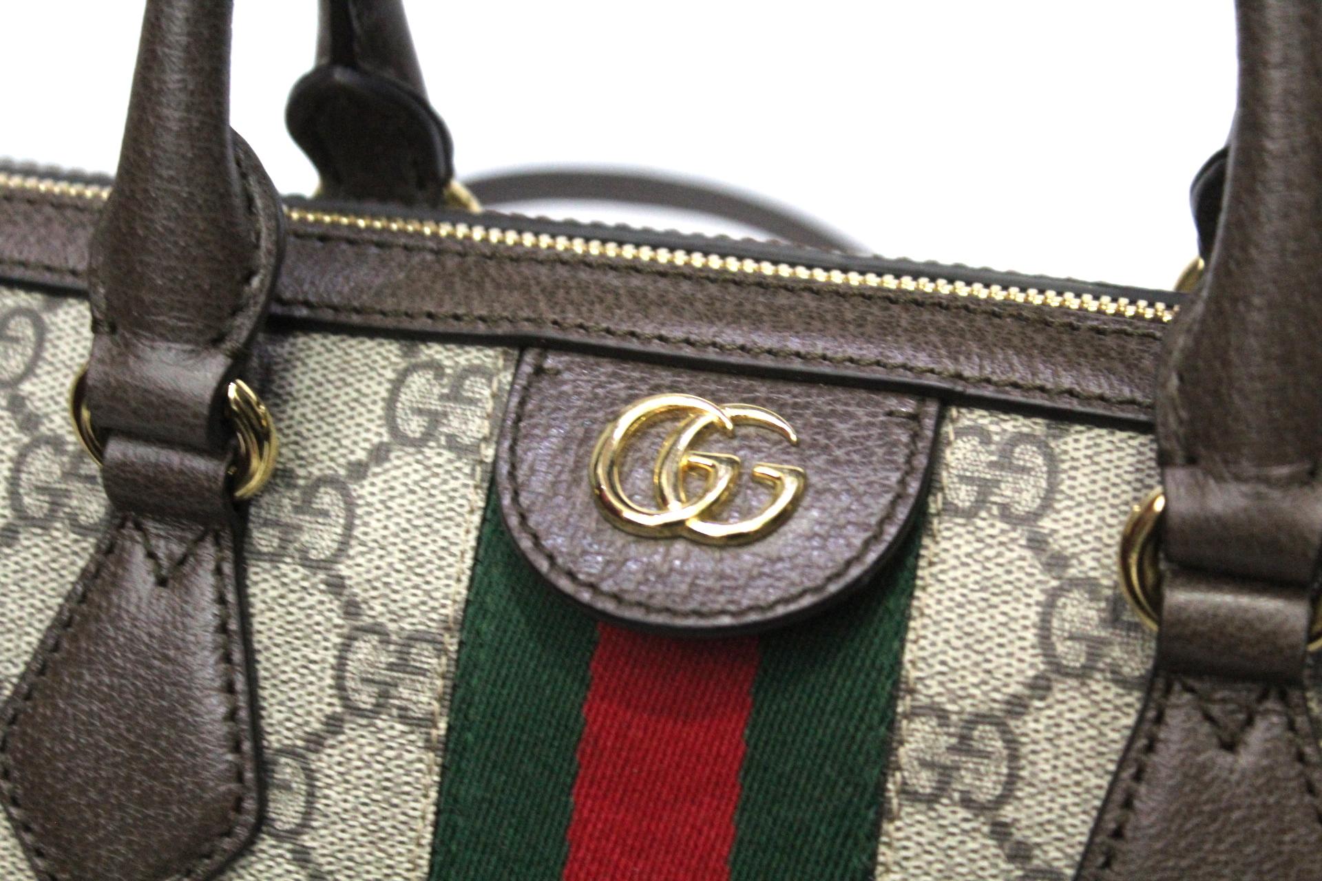 Gucci GG Supreme Canvas Ophidia Bag In New Condition In Torre Del Greco, IT