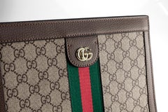 Gucci GG Supreme Canvas Small Shoulder Bag w/ Original Dust Bag