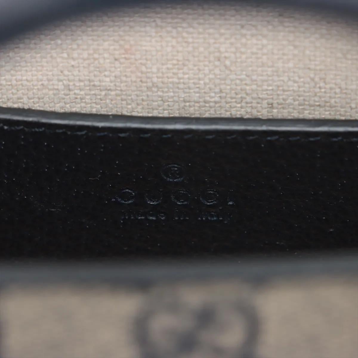 *Gucci GG Supreme Canvas Unisex Small Tote Crossbody Bag Navy Blue im Angebot 6