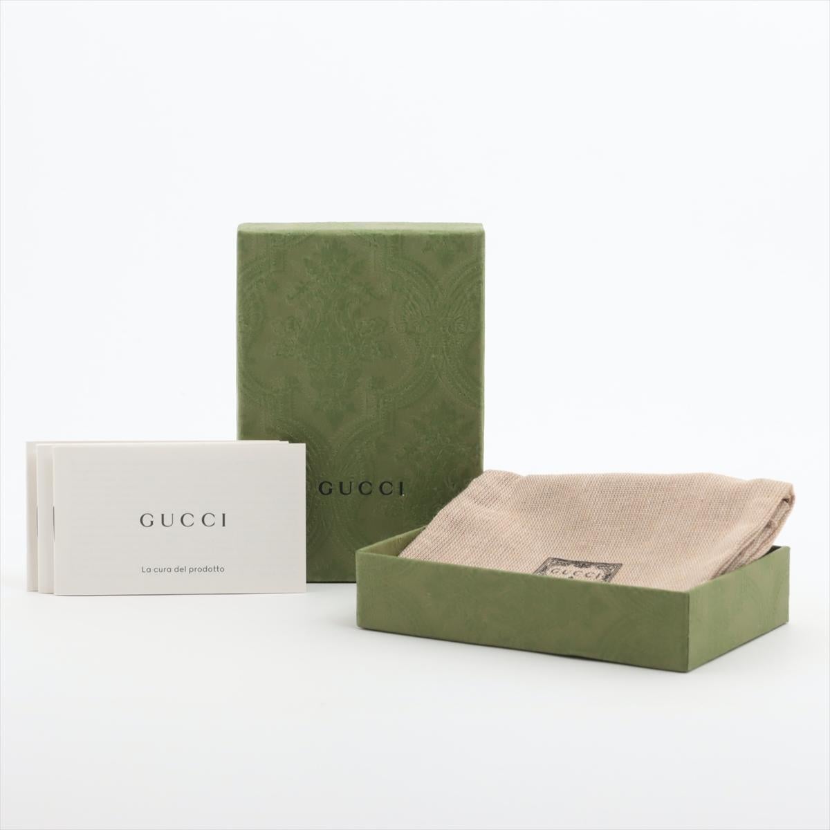 Gucci GG Supreme Card Case Brown For Sale 5