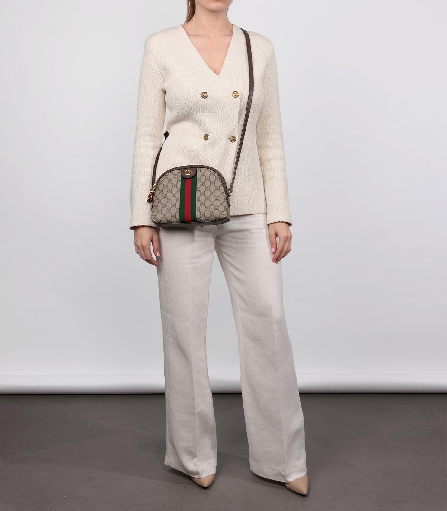 Gucci GG Supreme Coated Canvas & Brown Pigskin Leather Web Ophidia Shoulder Bag

Product Details
Xupes Ref: HB5644
Brand: Gucci
Model: Ophidia Shoulder Bag
Type: Shoulder, Crossbody
Serial Number: 499621 486628
Age: 2018
RRP: £1,240
Accompanied By: