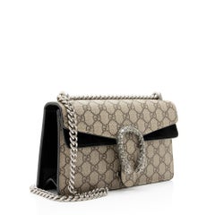 Gucci GG Supreme Crystal Dionysus Medium E/W Umhängetasche