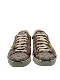 Gucci GG Supreme “Fake / Not” Ace Sneakers Size 38