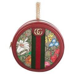 Sac à dos Gucci GG Supreme Mini Ophidia imprimé floral