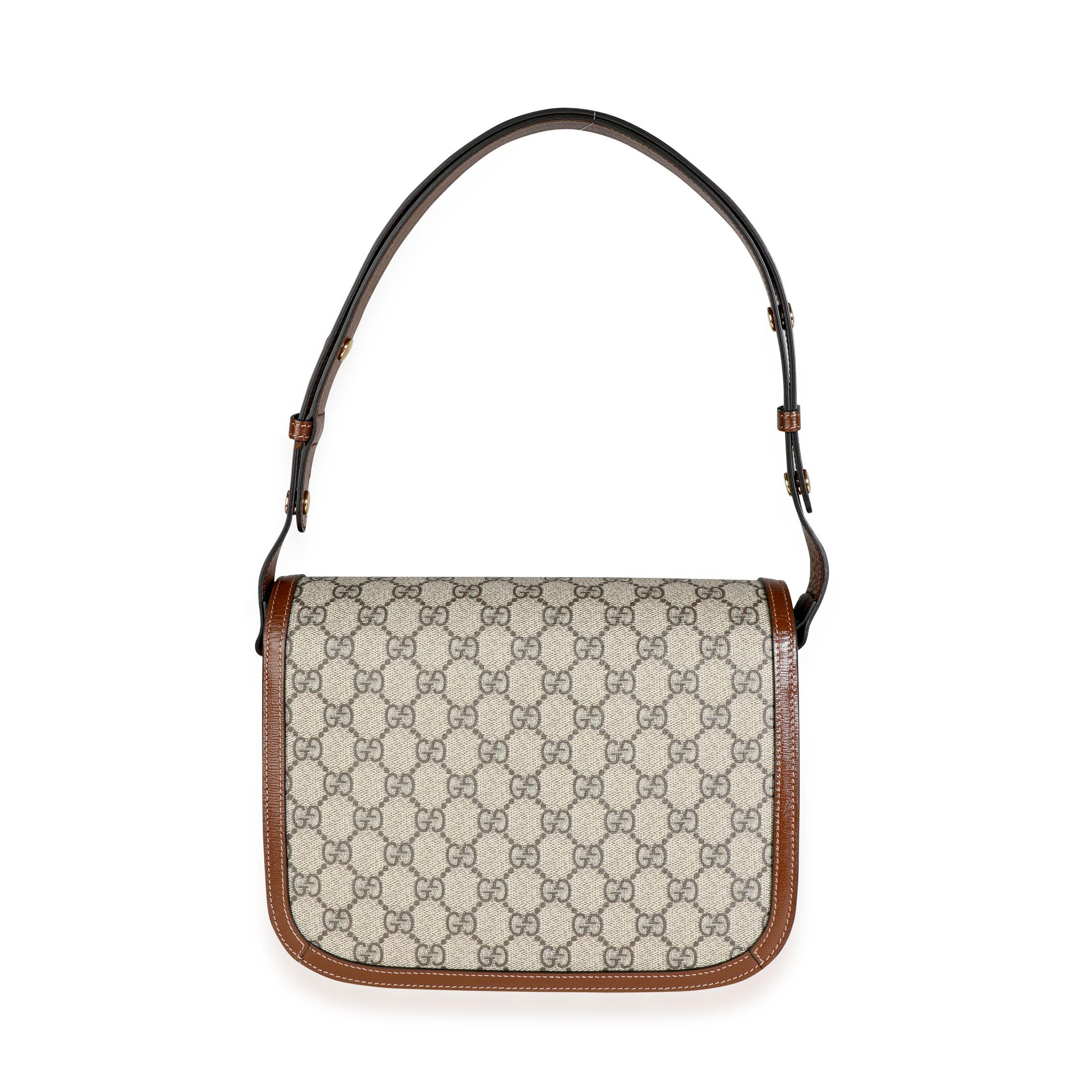 Gucci GG Supreme Horsebit 1955 Shoulder Bag