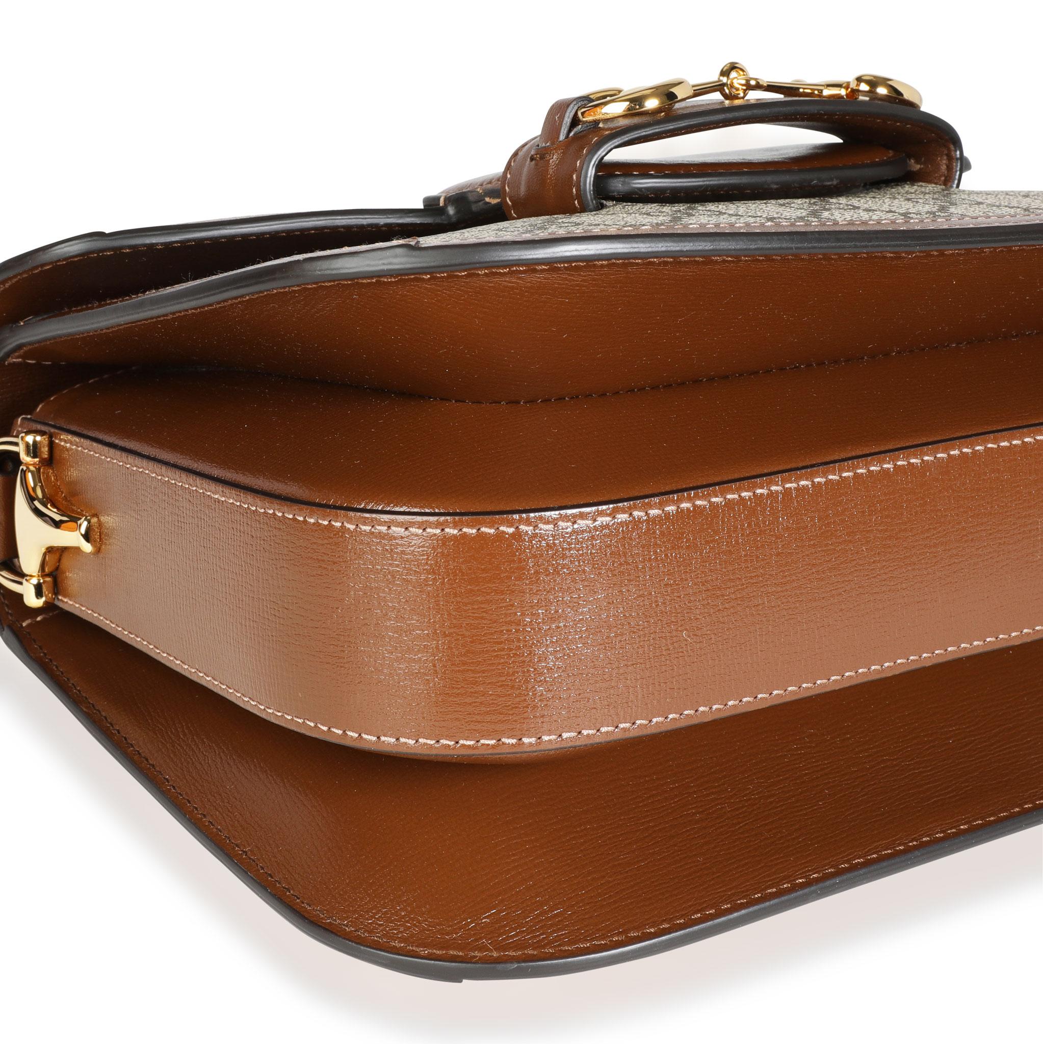 Gucci GG Supreme Horsebit 1955 Shoulder Bag For Sale at 1stDibs gg