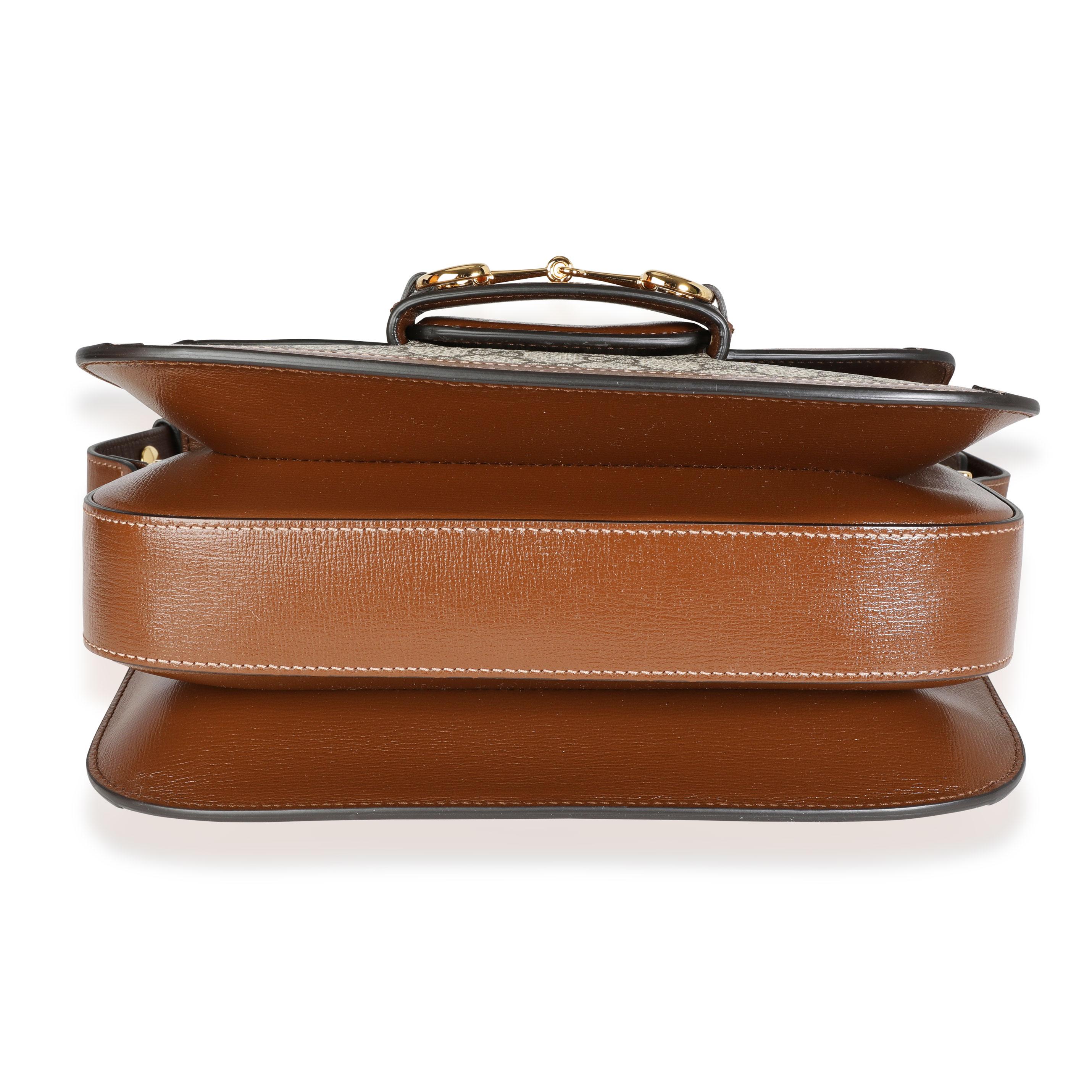 Gucci GG Supreme Horsebit 1955 Shoulder Bag For Sale at 1stDibs gg