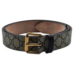 Gucci GG Supreme Kingsnake Brown Belt