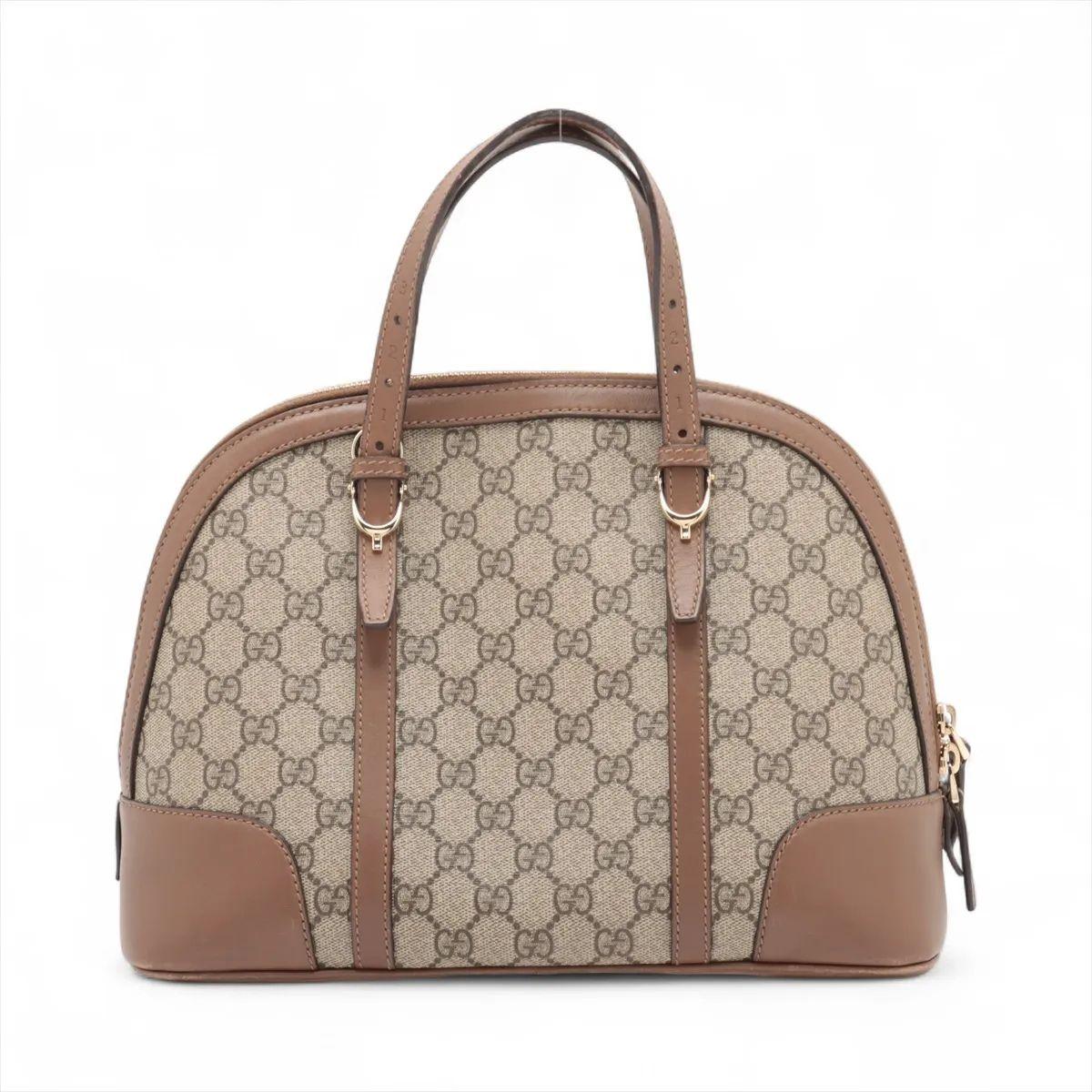 Bolso de piel Gucci GG Supreme Marrón en Bueno estado para la venta en Humacao, PR