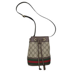 Gucci GG Supreme Mini Ophidia Bucket Bag