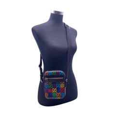 Gucci GG Supreme Monogram Canvas Psychedelic Messenger Bag
