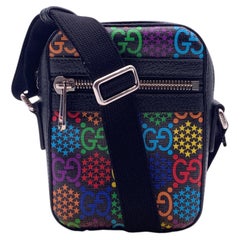 Gucci GG Supreme Monogram Canvas Psychedelic Messenger Bag