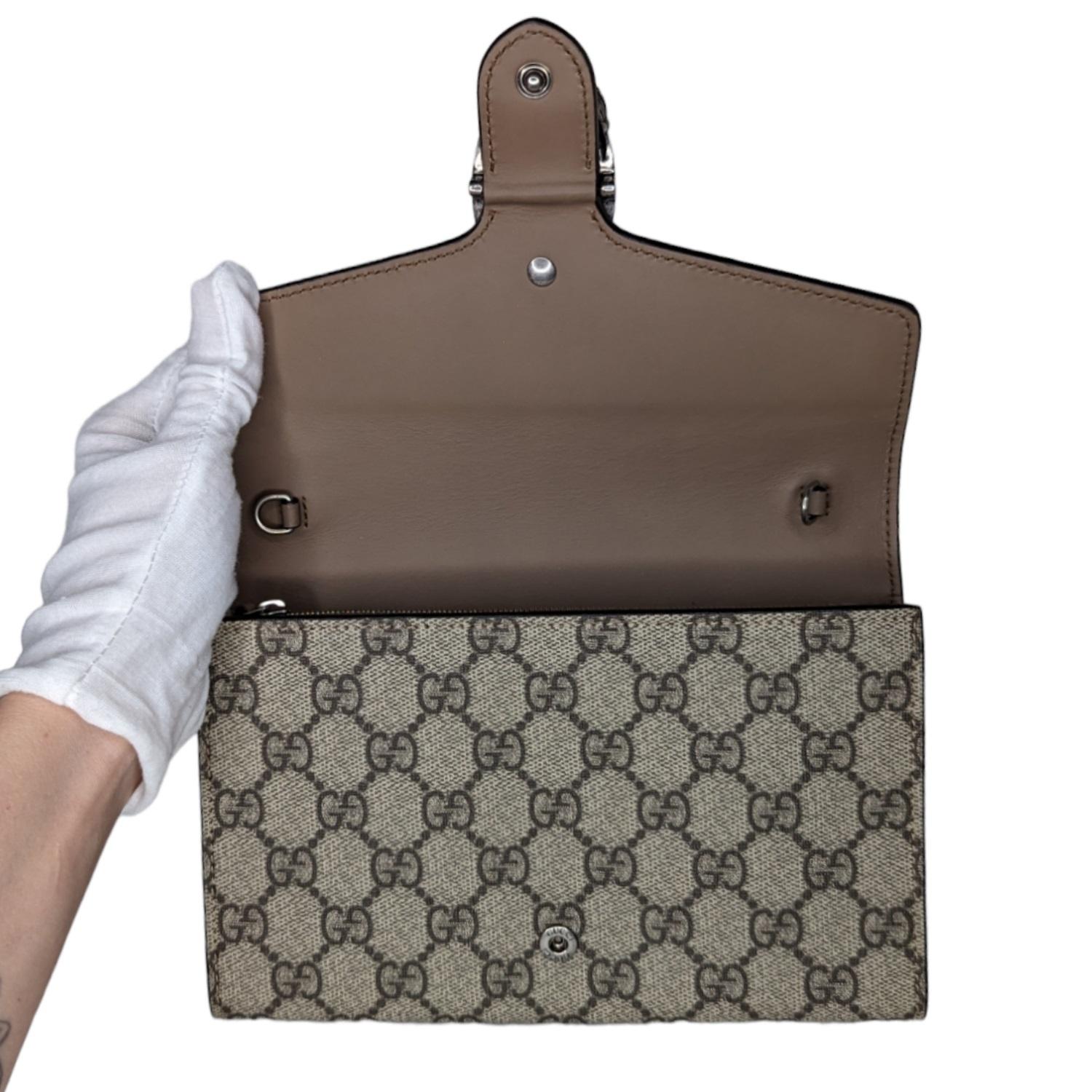 gucci dionysus jumbo gg chain wallet