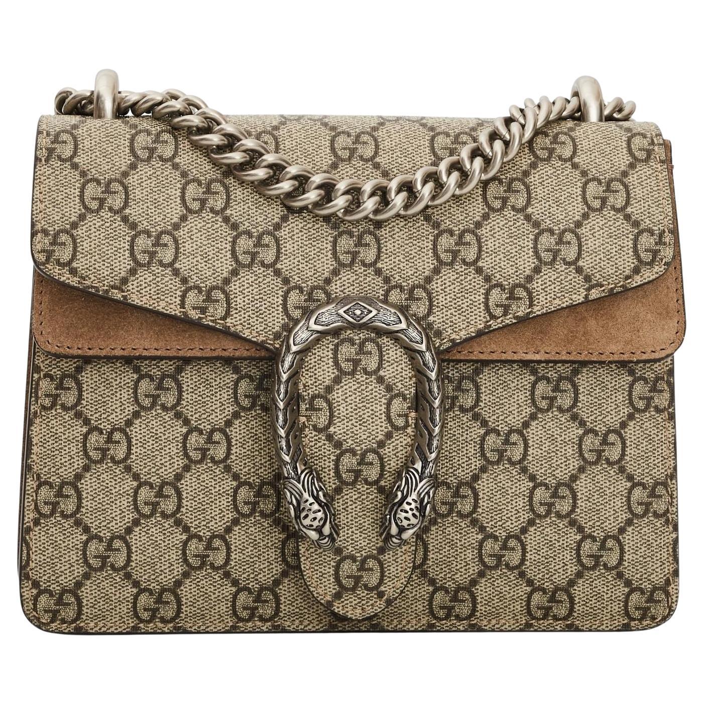 Gucci GG Supreme Monogram Dionysus Mini Bag (421970)