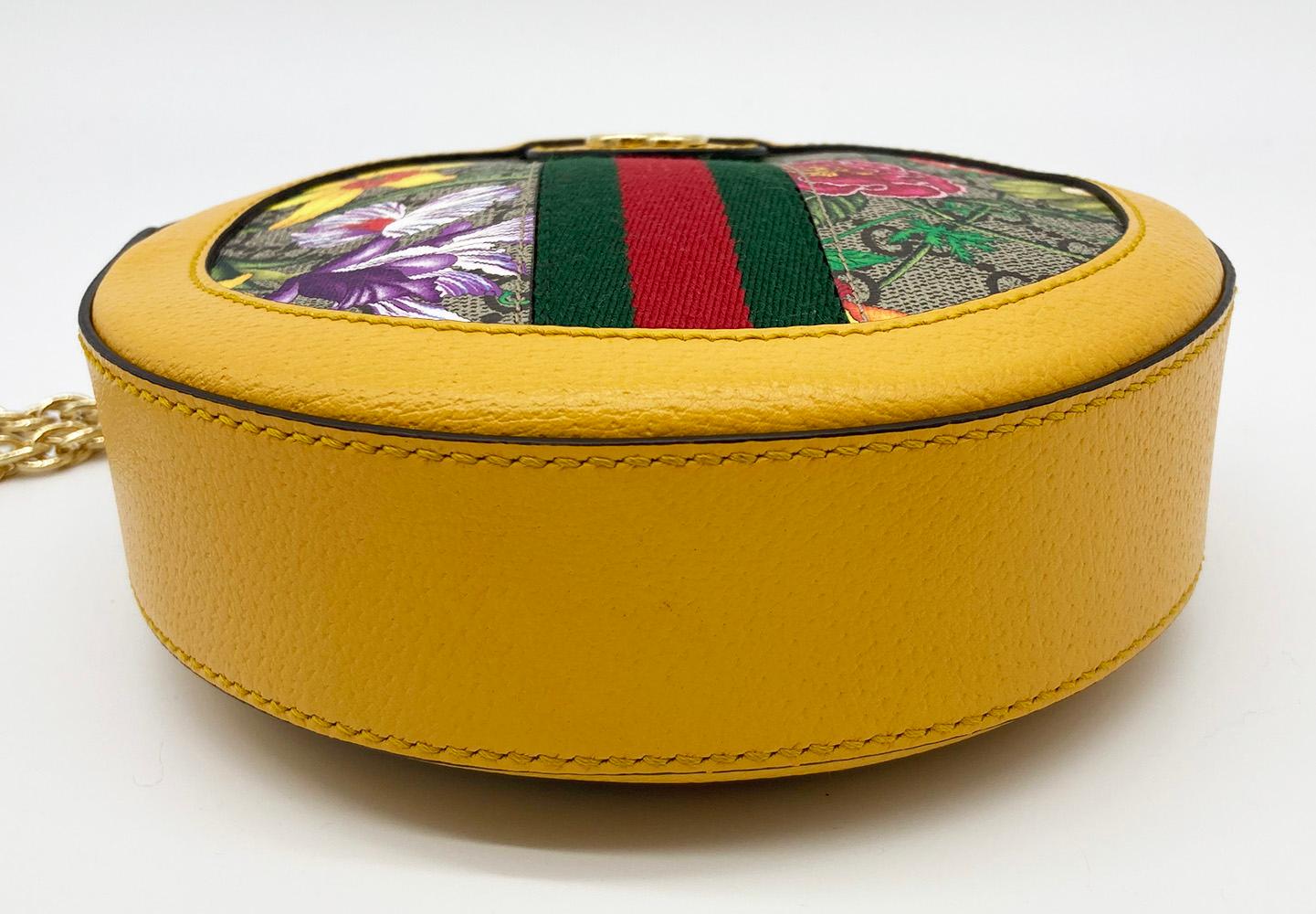 gucci ophidia yellow